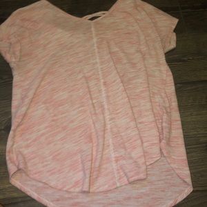 old navy pink tee